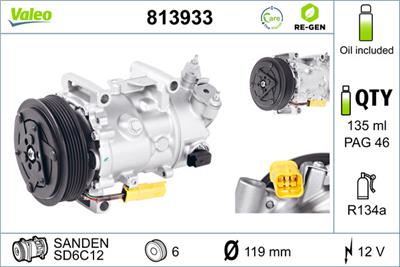VALEO 813933 EAN: 3276428139333.