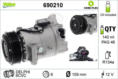 VALEO 690210 EAN: 3276426902106.