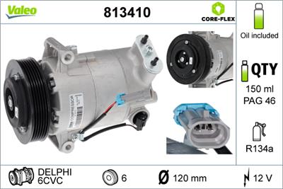 VALEO 813410 EAN: 3276428134109.