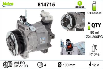 VALEO 814715 EAN: 3276428147154.