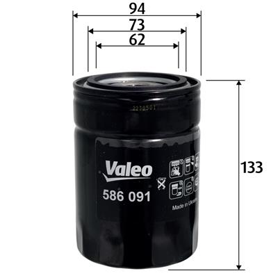 VALEO 586091 EAN: 3276425860919.