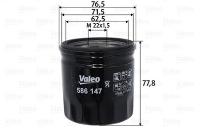 VALEO 586147 EAN: 3276425861473.