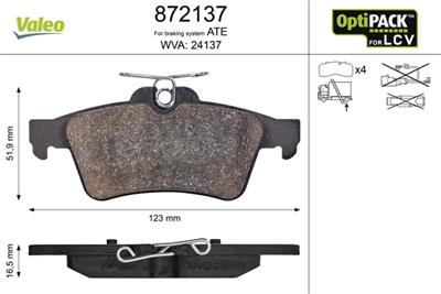 VALEO 872137 EAN: 3276428721378.