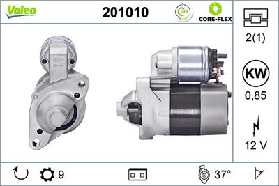 VALEO 201010 EAN: 3276422010102.