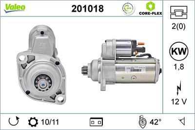 VALEO 201018 EAN: 3276422010188.
