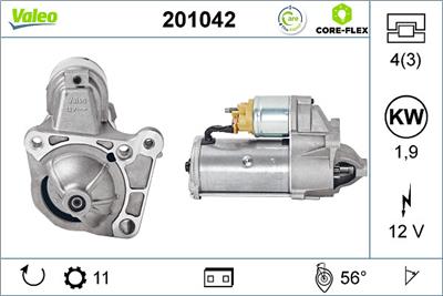 VALEO 201042 EAN: 3276422010423.
