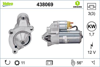 VALEO 438069 EAN: 3276424380692.
