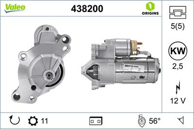 VALEO 438200 EAN: 3276424382009.