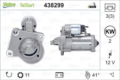 VALEO 438299 EAN: 3276424382993.