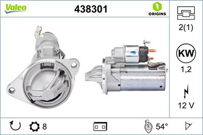VALEO 438301 EAN: 3276424383013.