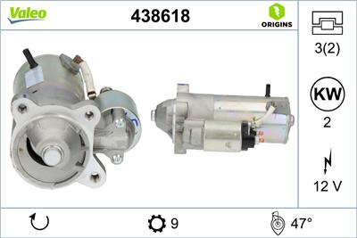 VALEO 438618 EAN: 3276424386182.