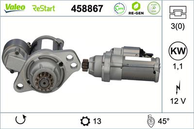 VALEO 458867 EAN: 3276424588678.