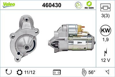 VALEO 460430 EAN: 3276424604309.