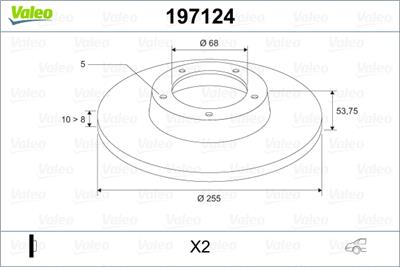 VALEO 197124 EAN: 3276421971244.