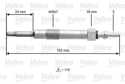 VALEO 345114 Číslo výrobce: D5CP114. EAN: 3276423451140.