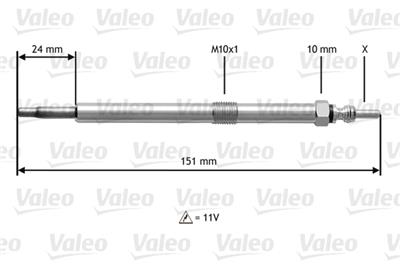 VALEO 345120 Číslo výrobce: D5CP120. EAN: 3276423451201.