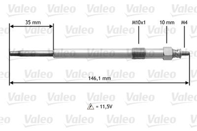 VALEO 345139 Číslo výrobce: D5CM139. EAN: 3276423451393.