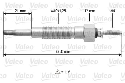 VALEO 345213 Číslo výrobce: D5DM213. EAN: 3276423452130.