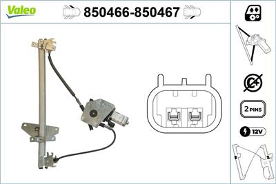 VALEO 850466 EAN: 3276428504667.