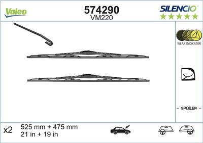 VALEO 574290 Číslo výrobce: VM220. EAN: 3276425742901.