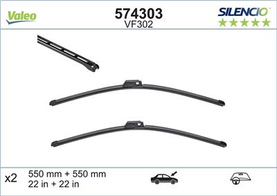 VALEO 574303 Číslo výrobce: VF302. EAN: 3276425743038.