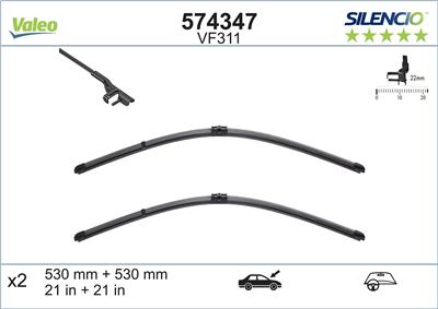 VALEO 574347 Číslo výrobce: VF311. EAN: 3276425743472.