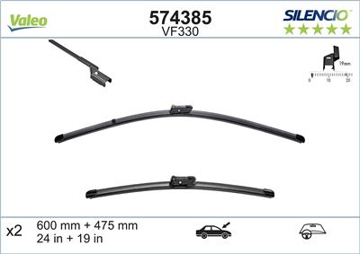 VALEO 574385 Číslo výrobce: VF330. EAN: 3276425743854.