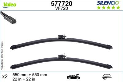 VALEO 577720 Číslo výrobce: VF720. EAN: 3276425777200.