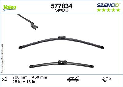 VALEO 577834 Číslo výrobce: VF834. EAN: 3276425778344.