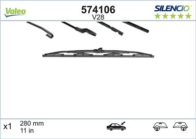 VALEO 574106 Číslo výrobce: V28. EAN: 3276425741065.