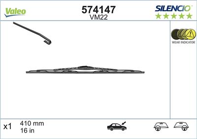 VALEO 574147 Číslo výrobce: VM22. EAN: 3276425741478.