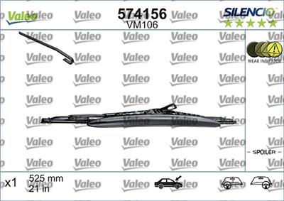 VALEO 574156 Číslo výrobce: VM106. EAN: 3276425741560.
