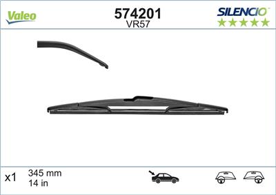 VALEO 574201 Číslo výrobce: VR57. EAN: 3276425742017.