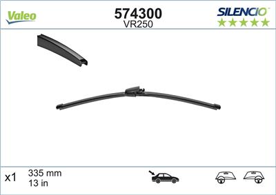 VALEO 574300 Číslo výrobce: VR250. EAN: 3276425743007.