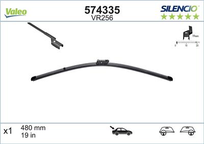 VALEO 574335 Číslo výrobce: VR256. EAN: 3276425743359.