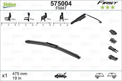 VALEO 575004 Číslo výrobce: FM47. EAN: 3276425750043.