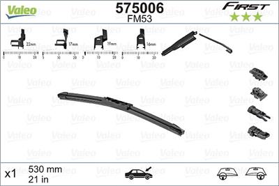 VALEO 575006 Číslo výrobce: FM53. EAN: 3276425750067.
