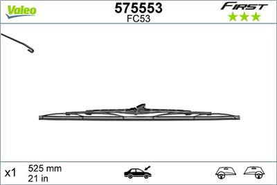 VALEO 575553 Číslo výrobce: FC53. EAN: 3276425755536.