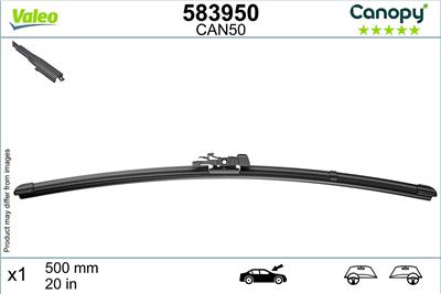 VALEO 583950 Číslo výrobce: CAN50. EAN: 3276425839502.