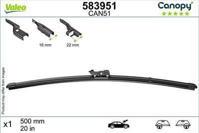 VALEO 583951 Číslo výrobce: CAN51. EAN: 3276425839519.