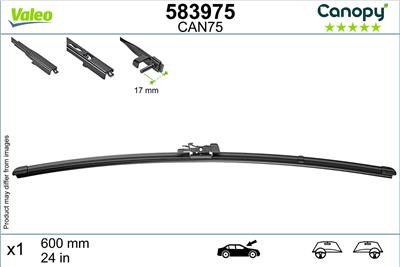 VALEO 583975 Číslo výrobce: CAN75. EAN: 3276425839755.