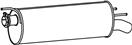 DINEX 62311 - Koncový tlmič výfuku