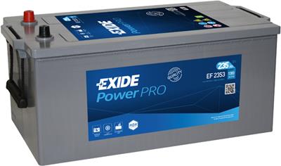 EXIDE EF2353 Číslo výrobce: 680021095. EAN: 3661024035323.