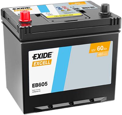 EXIDE EB605 Číslo výrobce: 56069BGUG. EAN: 3661024034425.
