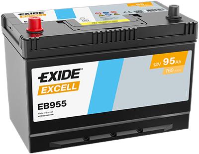 EXIDE EB955 Číslo výrobce: 60033GUG. EAN: 3661024034463.