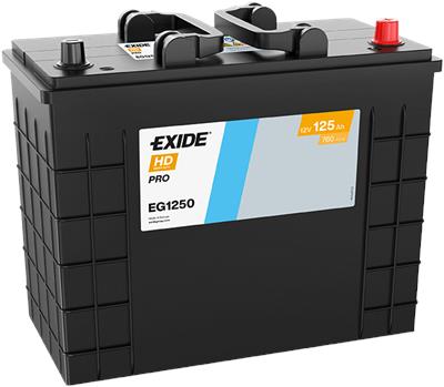 EXIDE EG1250 Číslo výrobce: 625012072. EAN: 3661024035408.