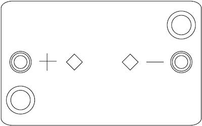 EXIDE EK508 Číslo výrobce: AGM50SS. EAN: 3661024036481.