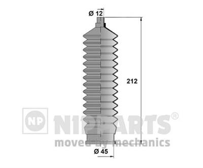 NIPPARTS J2840901 EAN: 8711768124588.