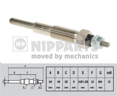 NIPPARTS J5713005 EAN: 8711768076481.