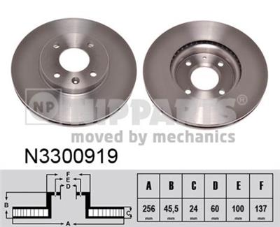 NIPPARTS N3300919 EAN: 8718638523496.